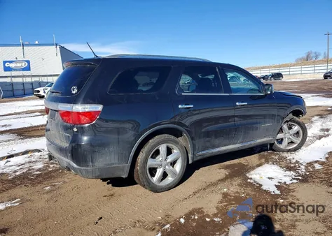 2013 Dodge Durango Citadel z USA, uszkodzony, nr VIN 1C4SDJET5DC565760